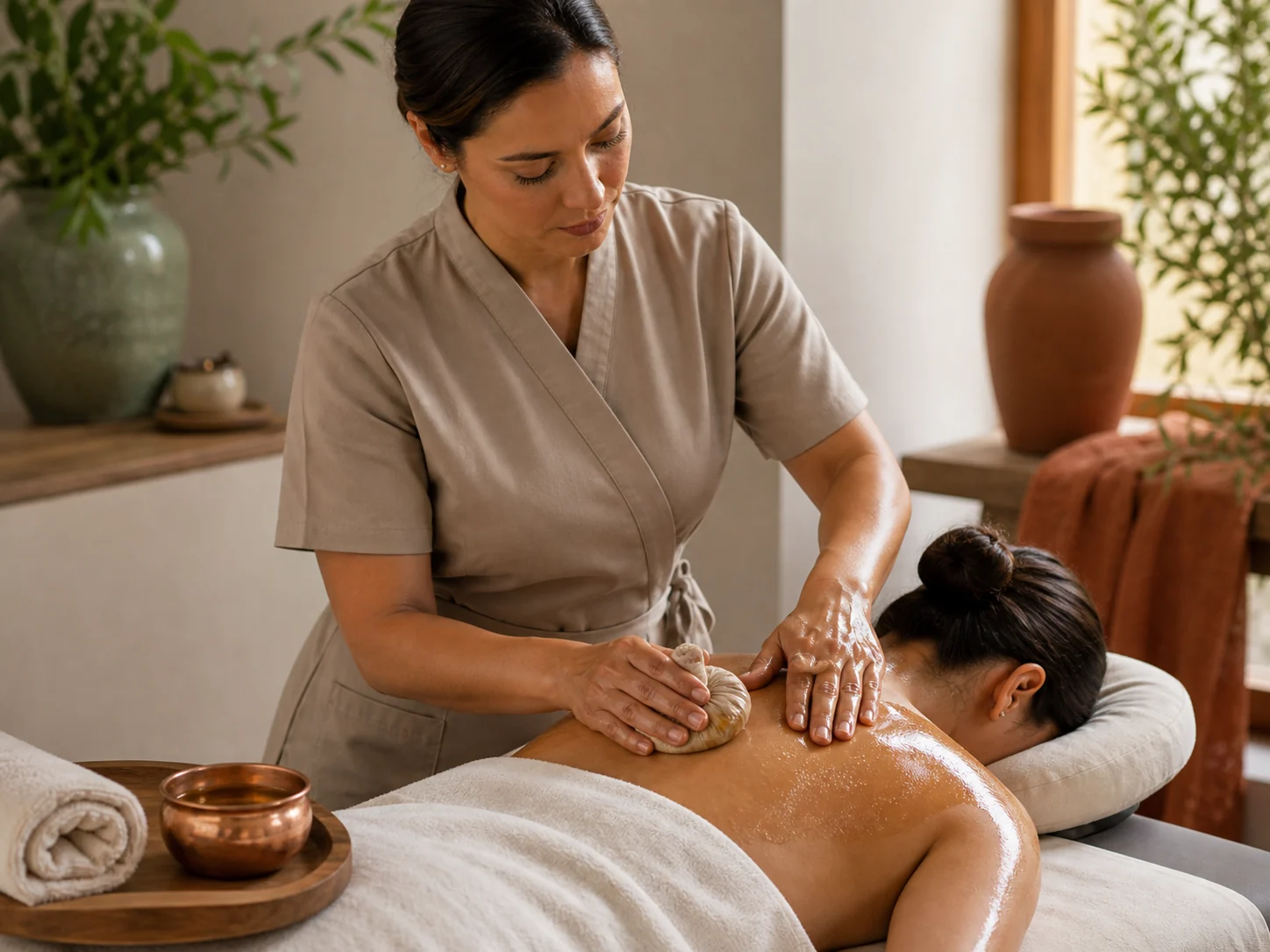 Massagem Ayurvédica
