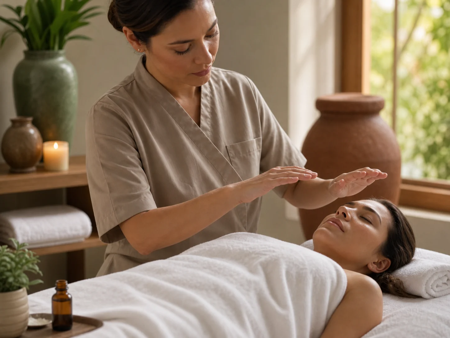 Massagem + Reiki